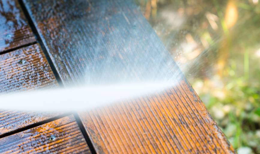 Deck Cleaning